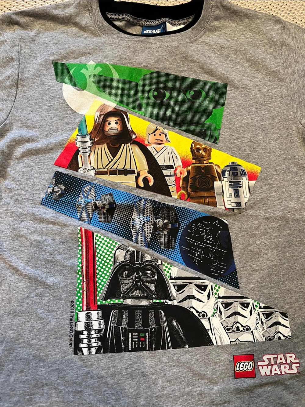 T- shirt Lego Star Wars boys new size XL 90% cotton 10% polyester short sleeves